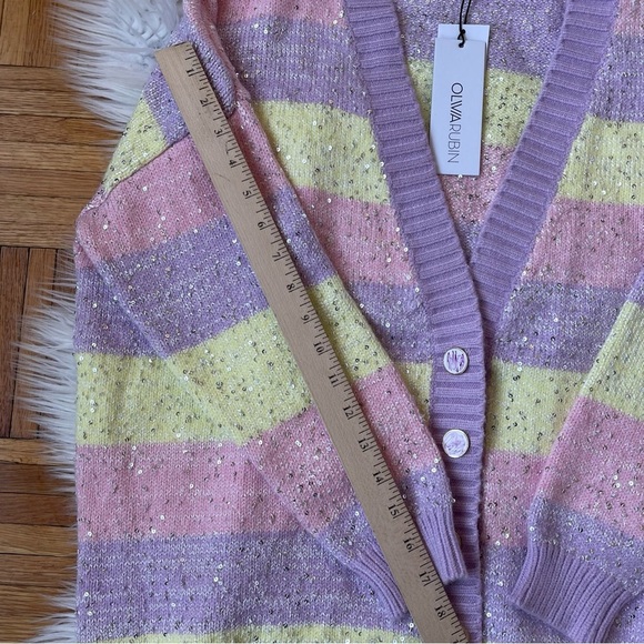 OLIVIA RUBIN mika cardigan Coquettecore size Small - Picture 14 of 16